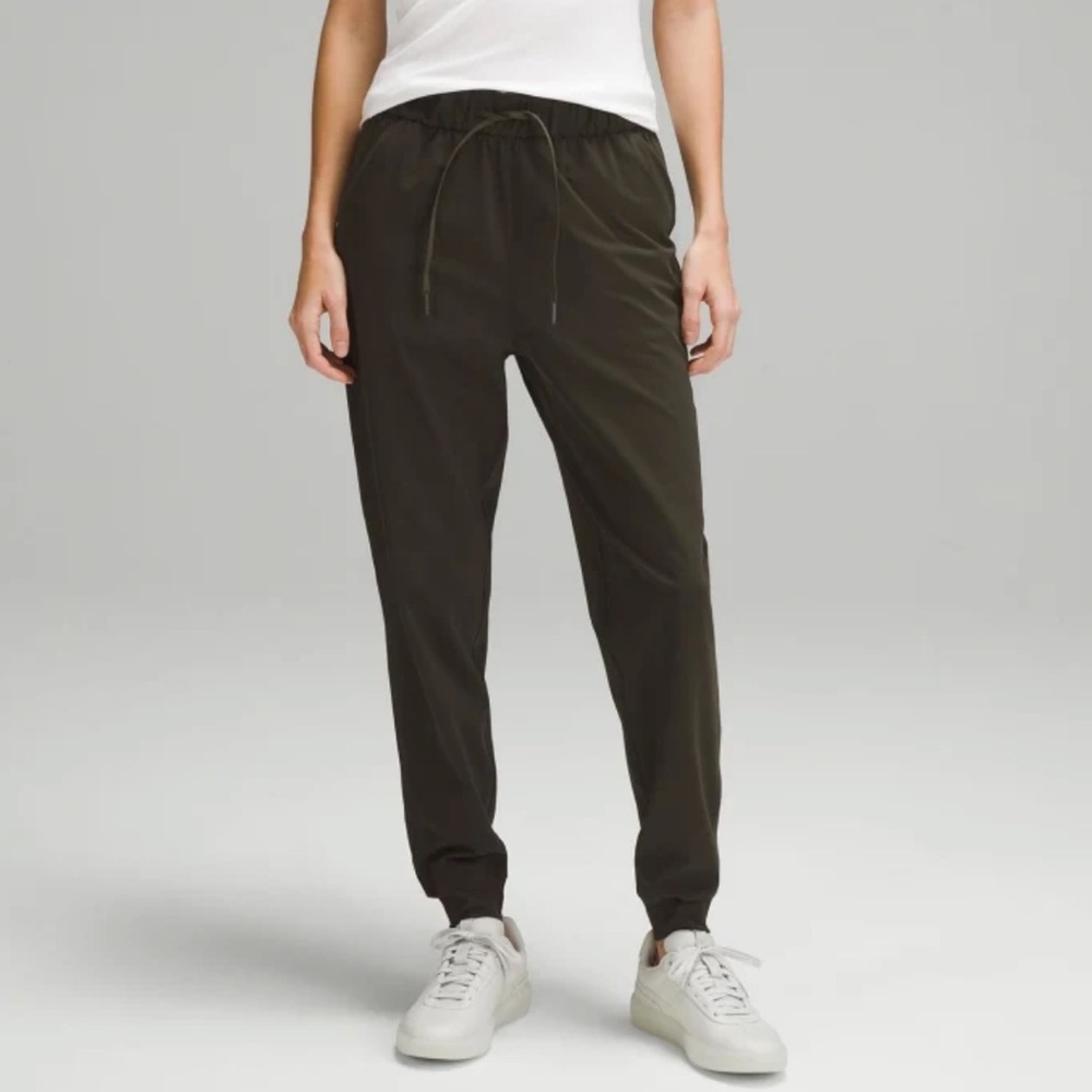 Lululemon Stretch High Rise Jogger Full Length - Olive Green